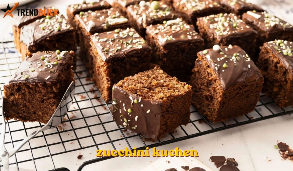 Zucchini Kuchen: Saftig, einfach und schokoladig zucchini kuchen